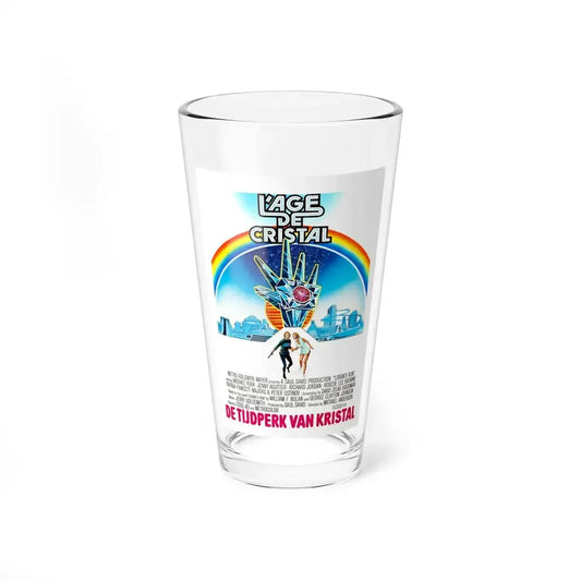 LOGAN'S RUN (BELGIAN) 1976 Movie Poster - Pint Glass 16oz 16oz - Go Mug Yourself