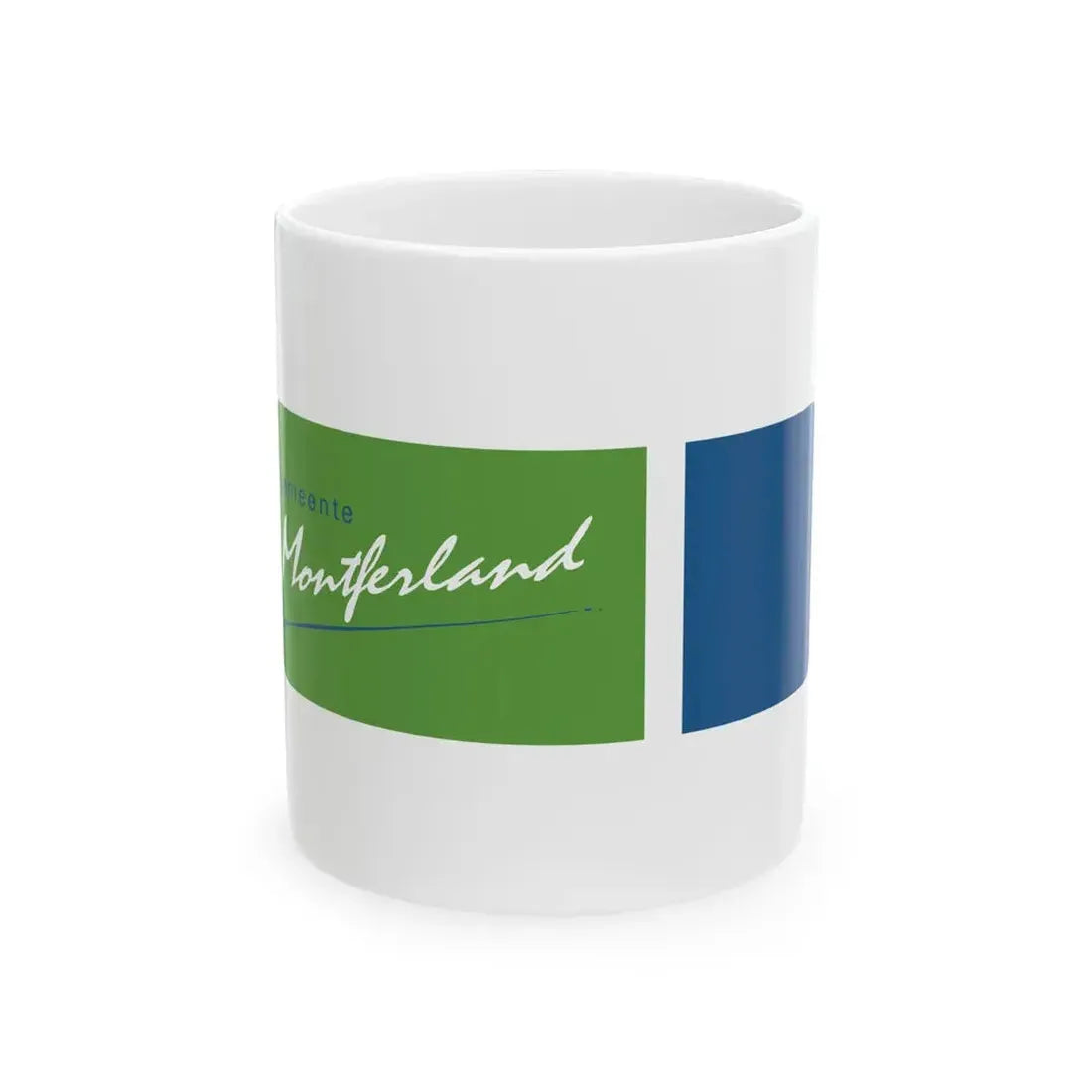 Logo montferland (Netherlands) White Coffee Mug 11oz - Go Mug Yourself