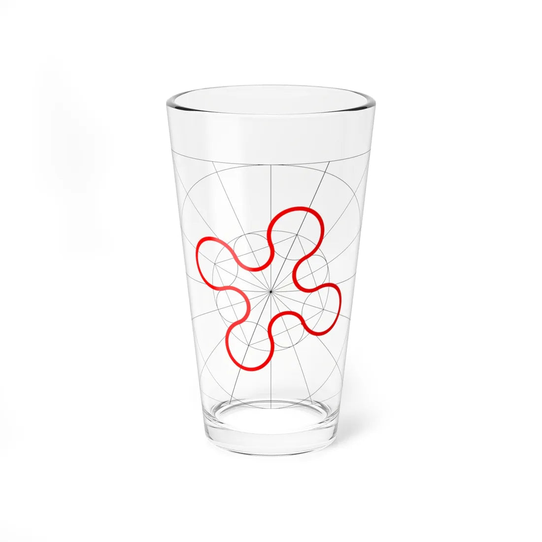 Logo of Regione Lombardia - constructions (Italy) Pint Glass 16oz 16oz - Go Mug Yourself