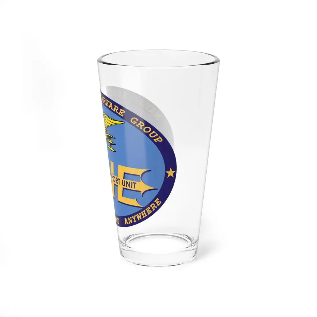 LOGSU One (U.S. Navy) Pint Glass 16oz - Go Mug Yourself