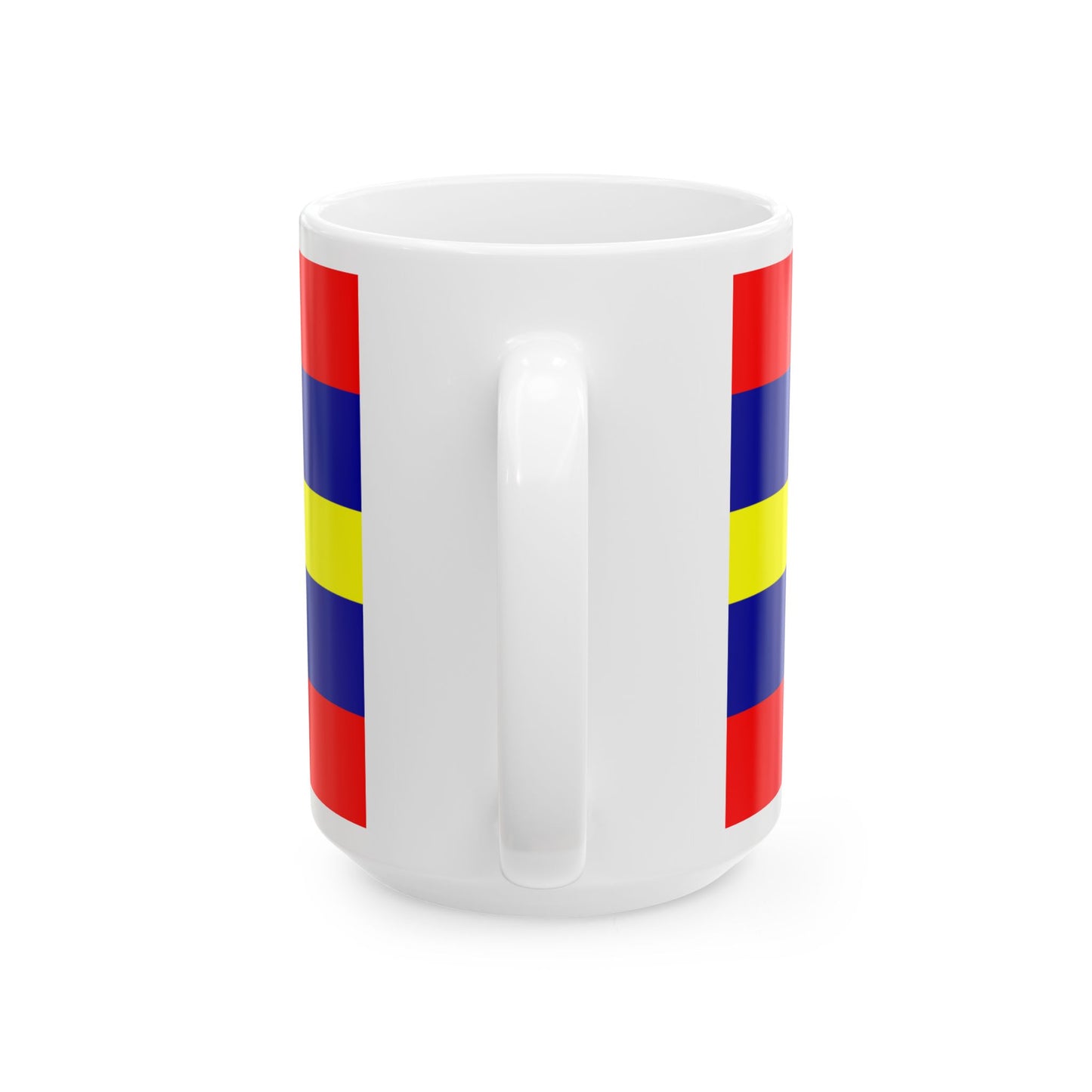 Loja Flag (Ecuador) White Coffee Mug-Go Mug Yourself