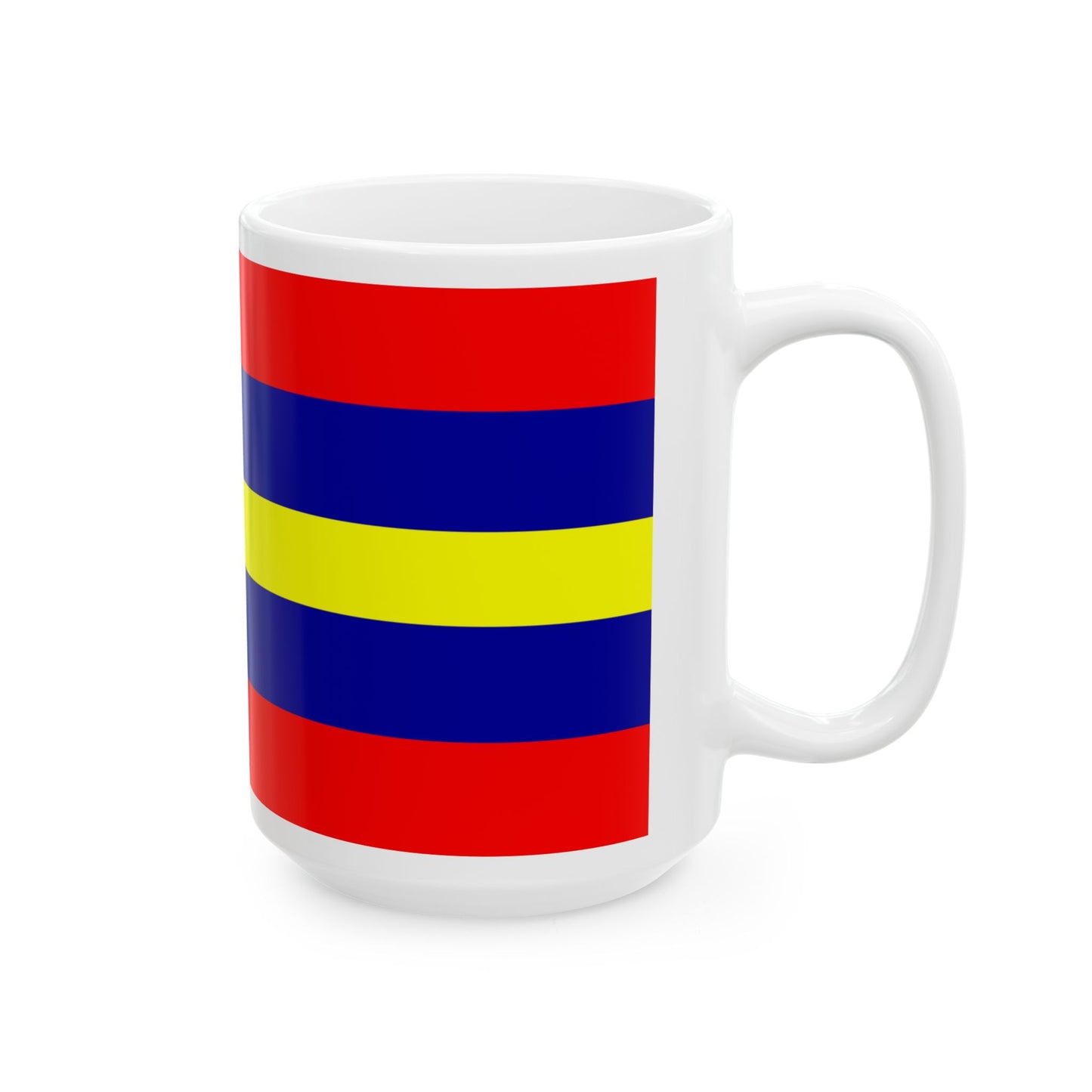 Loja Flag (Ecuador) White Coffee Mug-Go Mug Yourself