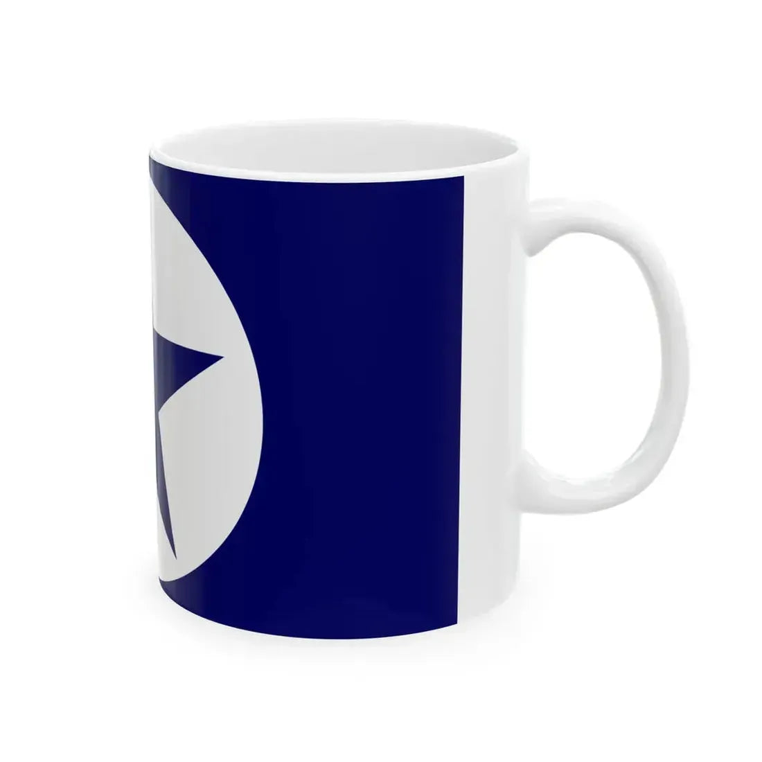 Loksatta party flag (India) White Coffee Mug - Go Mug Yourself