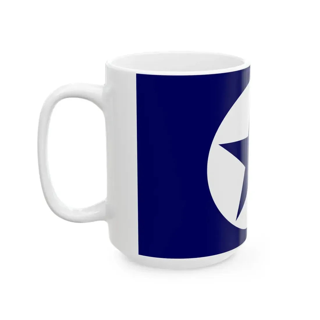 Loksatta party flag (India) White Coffee Mug - Go Mug Yourself
