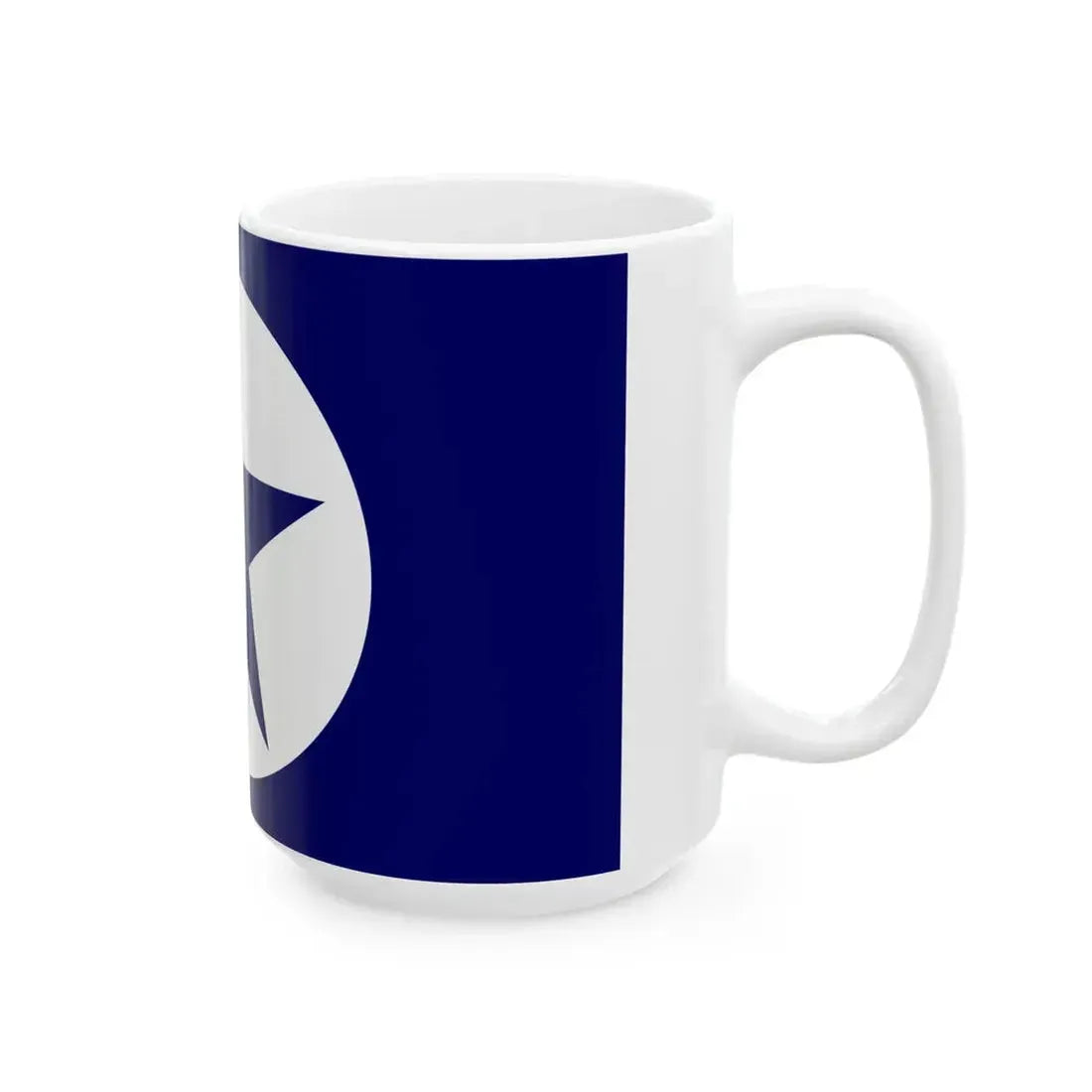 Loksatta party flag (India) White Coffee Mug - Go Mug Yourself