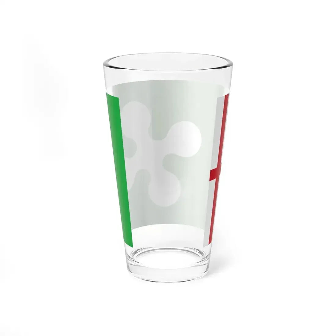 Lombardy Flag Proposal 2015 (Italy) Pint Glass 16oz - Go Mug Yourself