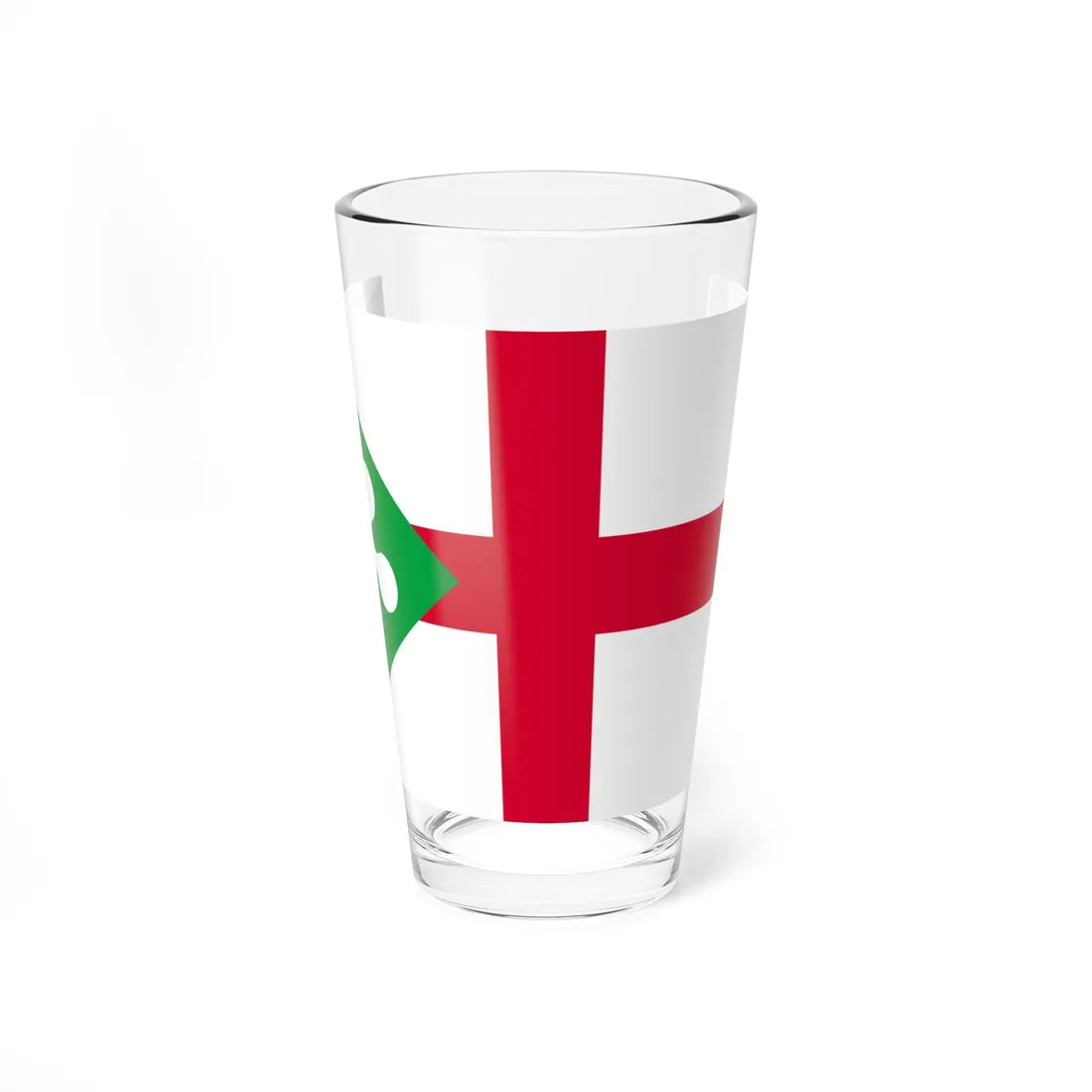 Lombardy Flag Proposal - Project 6 (Italy) Pint Glass 16oz 16oz - Go Mug Yourself