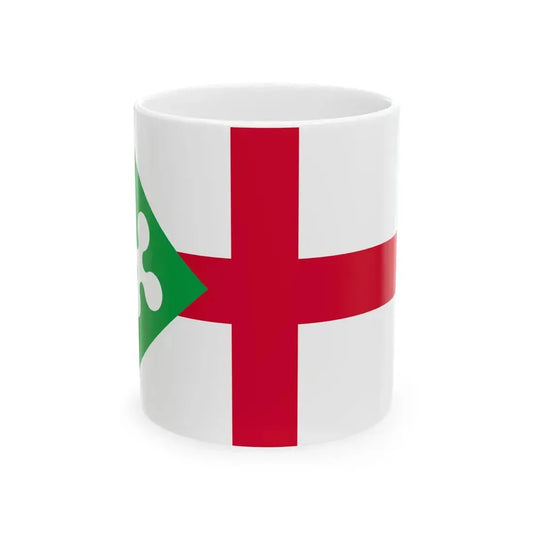 Lombardy Flag Proposal - Project 6 (Italy) White Coffee Mug 11oz - Go Mug Yourself