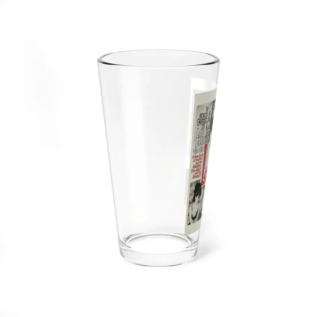 LONDON IN THE RAW 1964 Movie Poster - Pint Glass 16oz - Go Mug Yourself