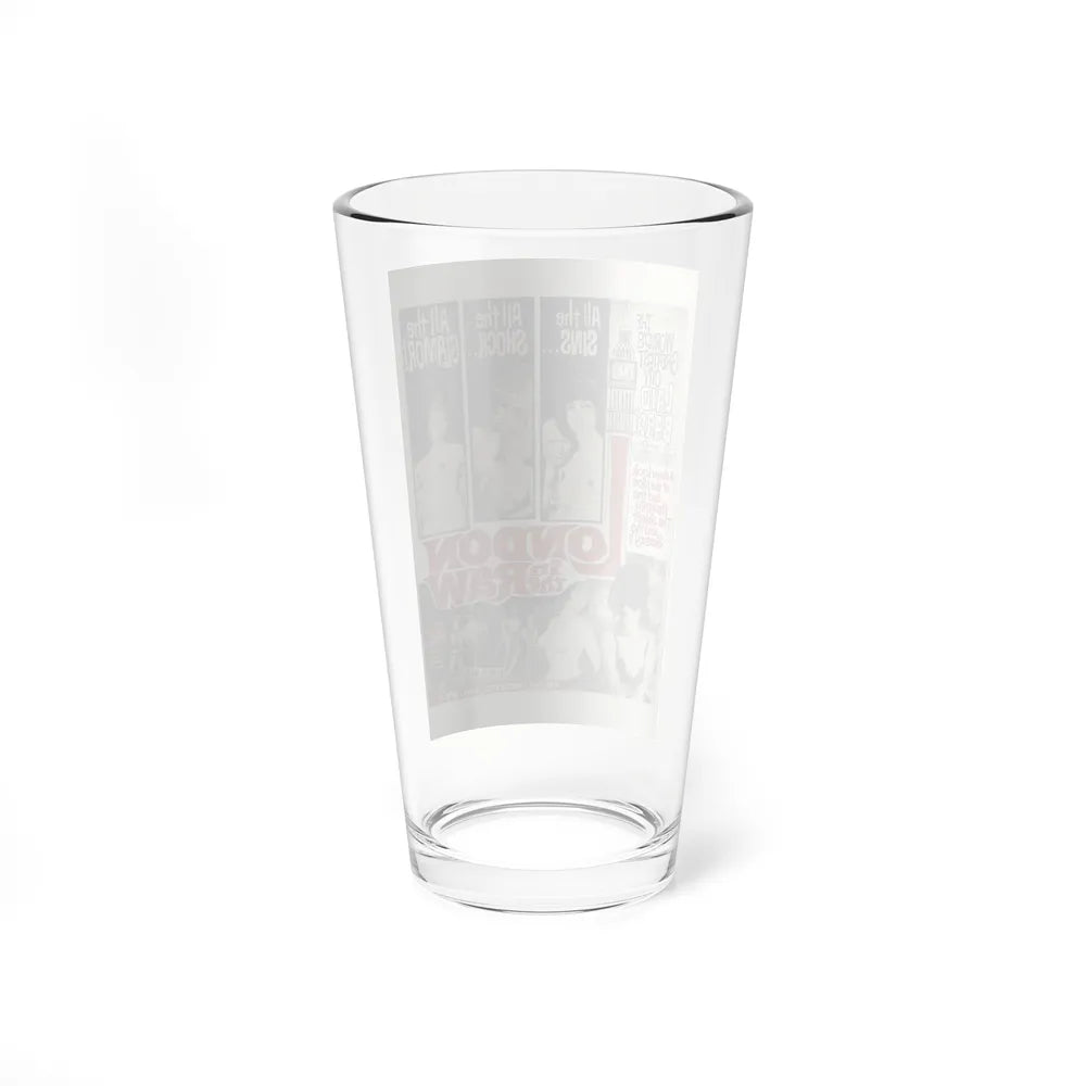 LONDON IN THE RAW 1964 Movie Poster - Pint Glass 16oz - Go Mug Yourself