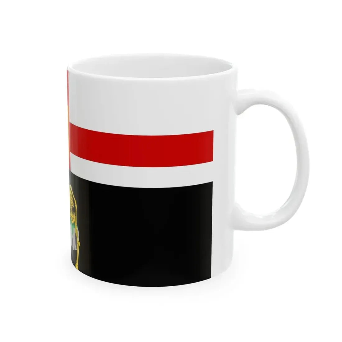 Londonderry flag (Ireland) White Coffee Mug - Go Mug Yourself