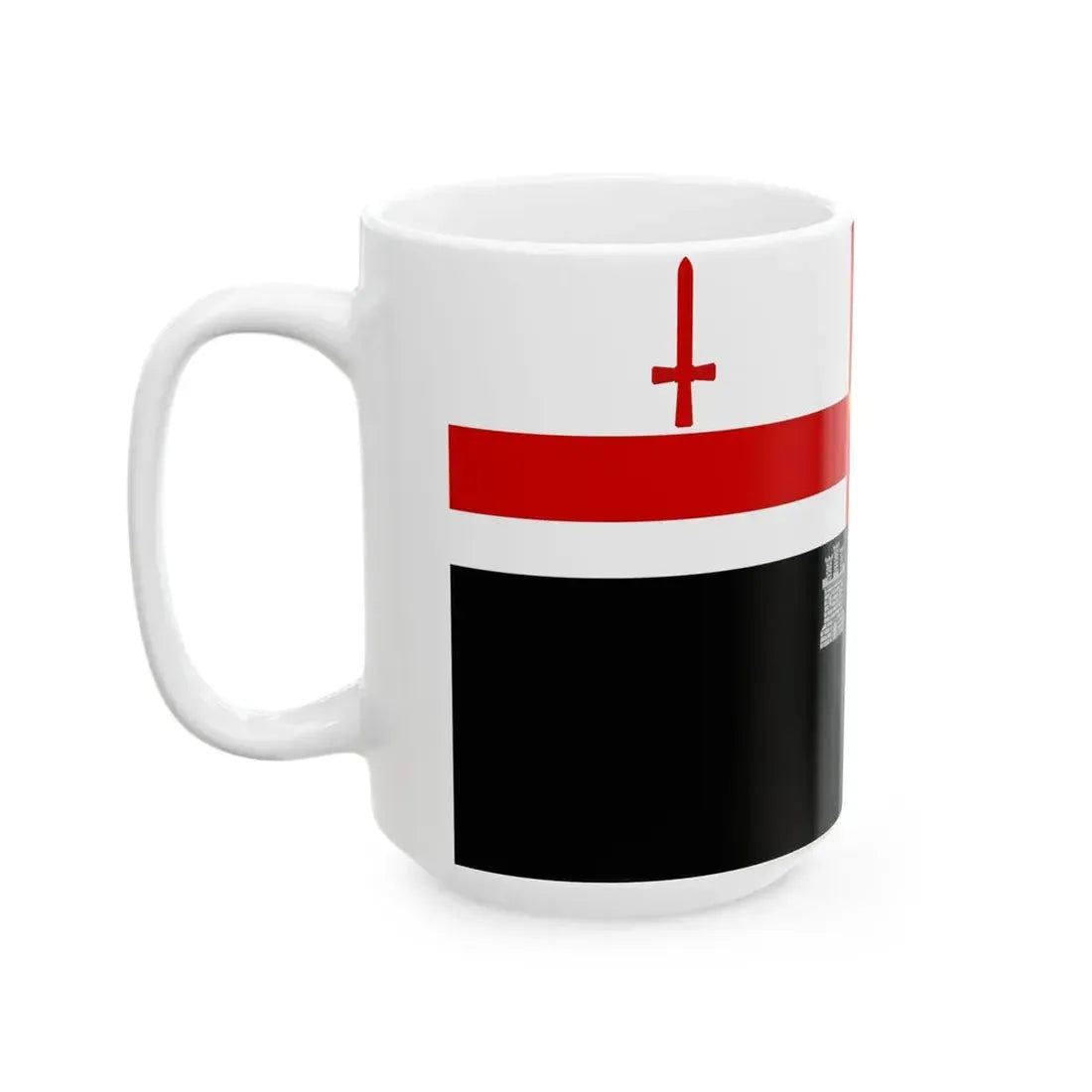 Londonderry flag (Ireland) White Coffee Mug - Go Mug Yourself