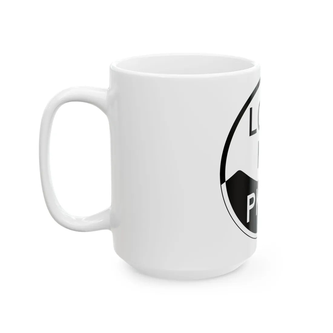 LongMtPkwy (New York) (Road Sign) White Coffee Mug - Go Mug Yourself