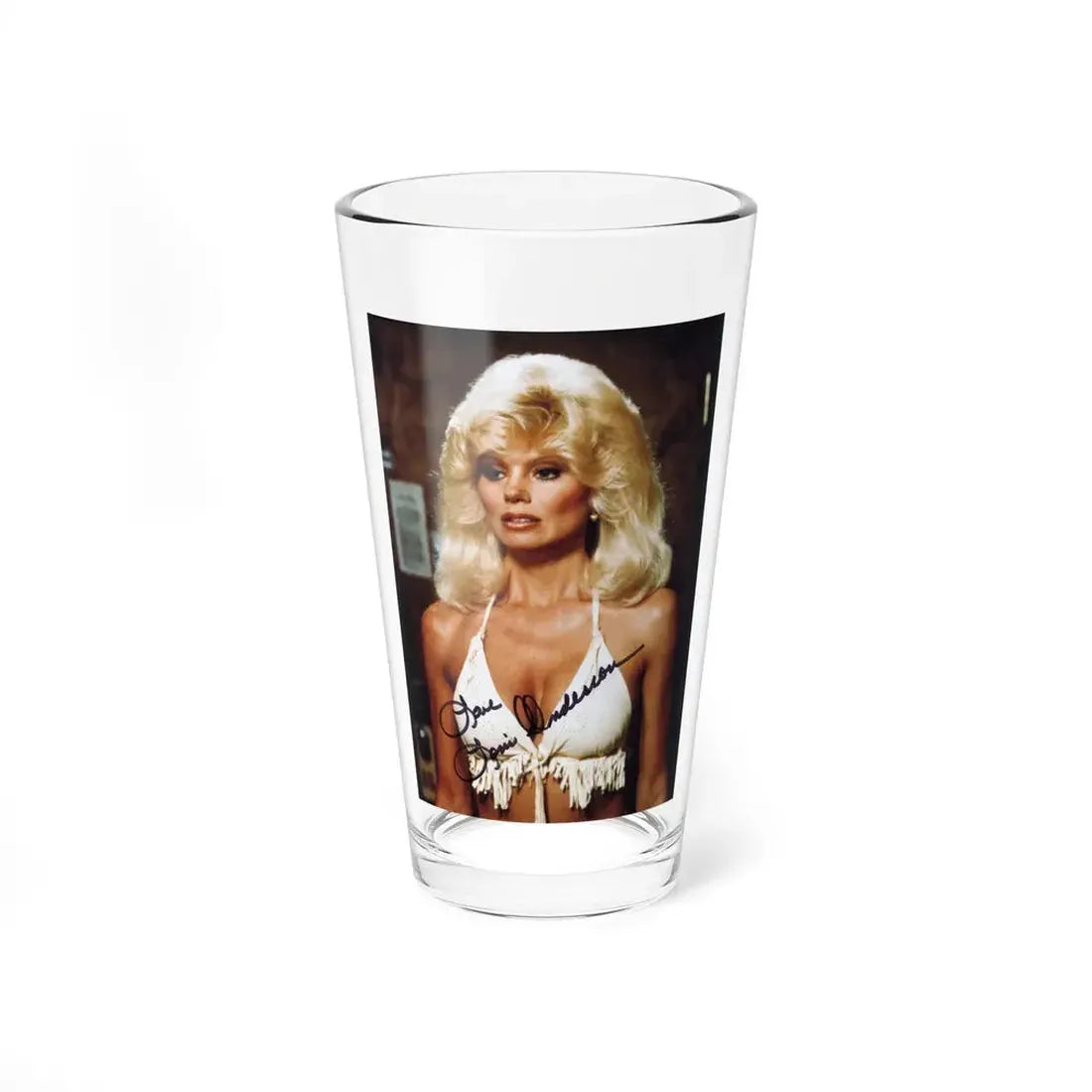 Loni Anderson #19 (Vintage Female Icon) Pint Glass 16oz 16oz - Go Mug Yourself