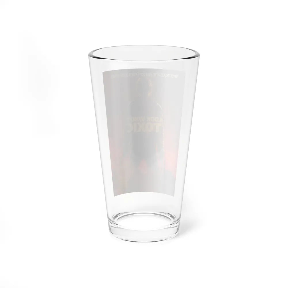 LOOK WHO'S TOXIC 1990 Movie Poster - Pint Glass 16oz - Go Mug Yourself