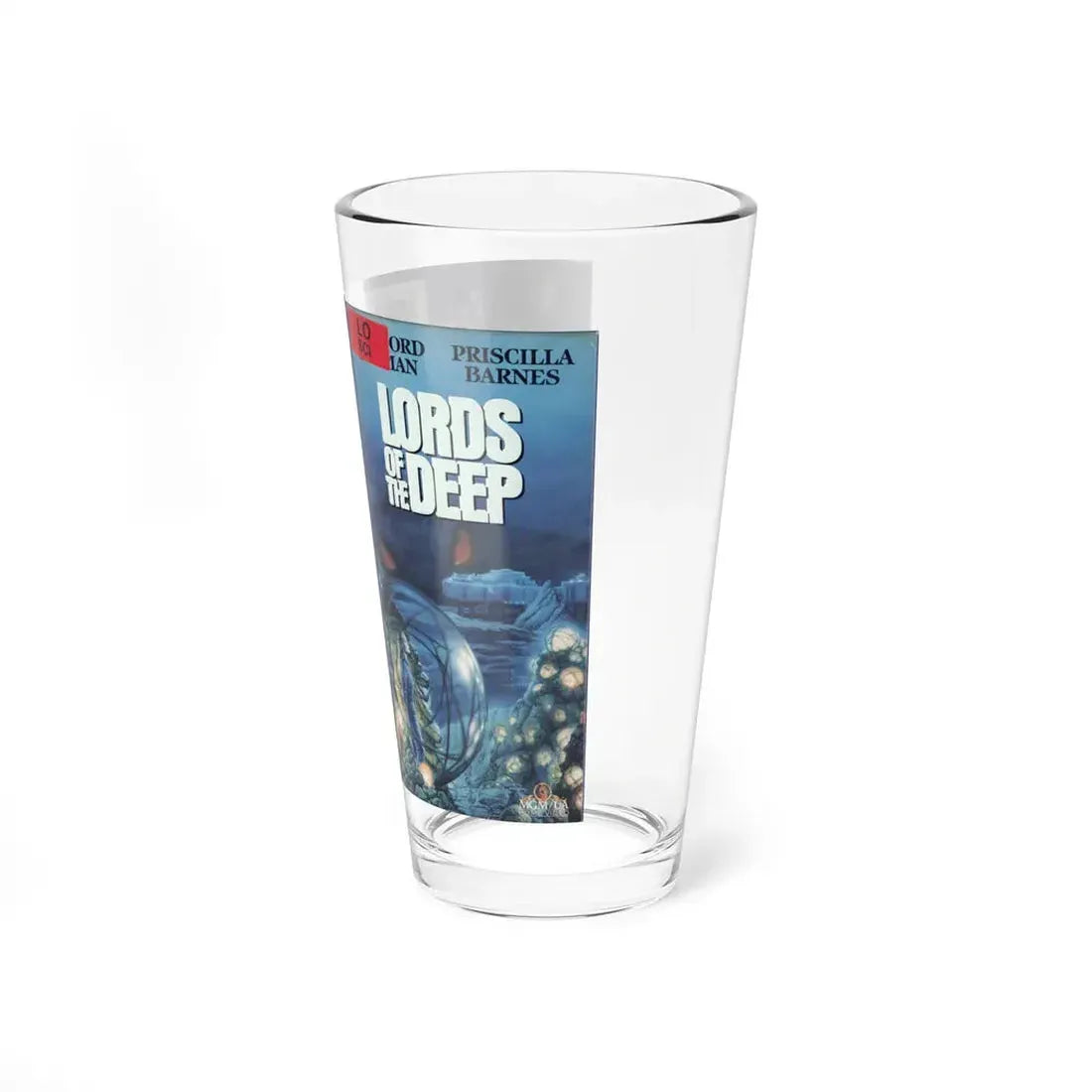 LORDS OF THE DEEP (VHS COVER) Pint Glass 16oz - Go Mug Yourself