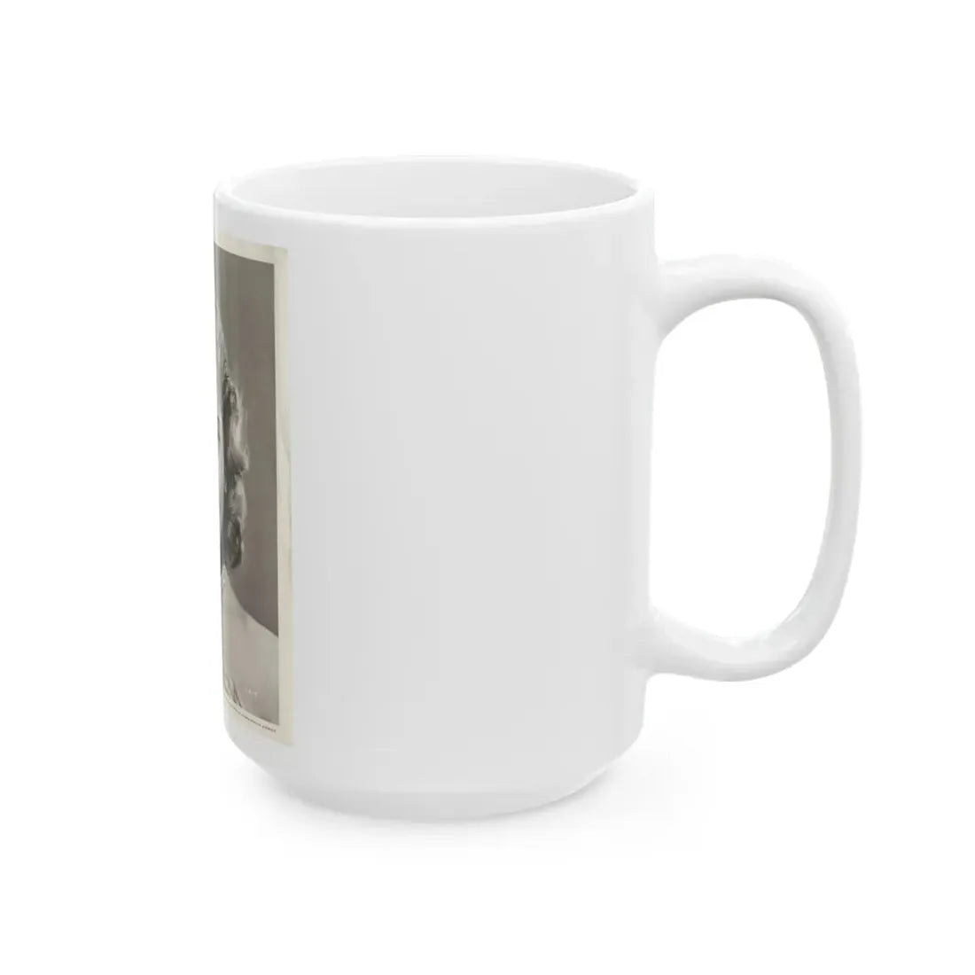 Lori Nelson #02 - 8.25x10 Head & Shoulder B&W Glamour Portrait Vintage Photo from 1-11-1952 1 (Vintage Female Icon) White Coffee Mug - Go Mug Yourself