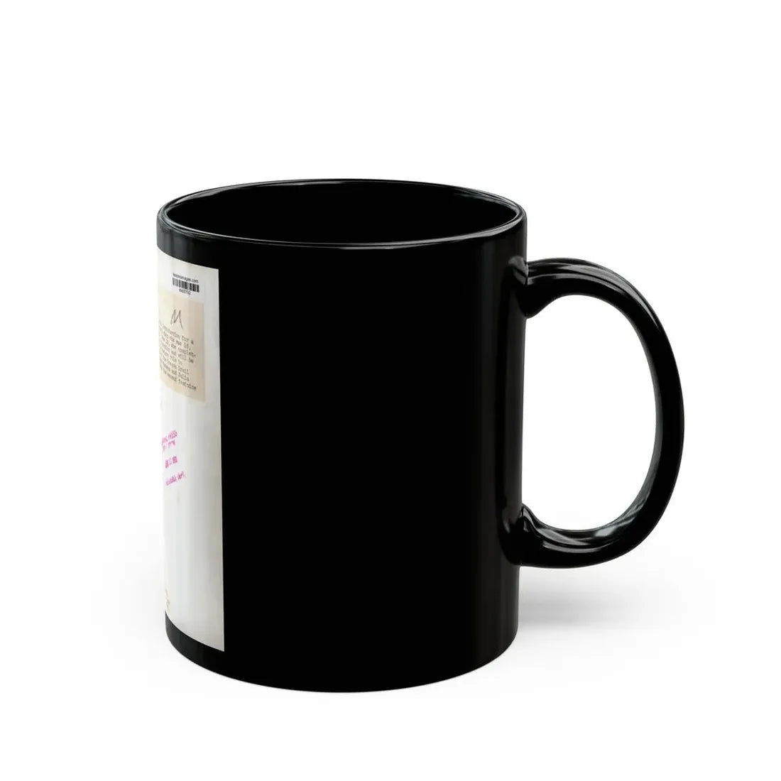 Lori Nelson #02 - 8.25x10 Head & Shoulder B&W Glamour Portrait Vintage Photo from 1-11-1952 2 (Vintage Female Icon) Black Coffee Mug - Go Mug Yourself