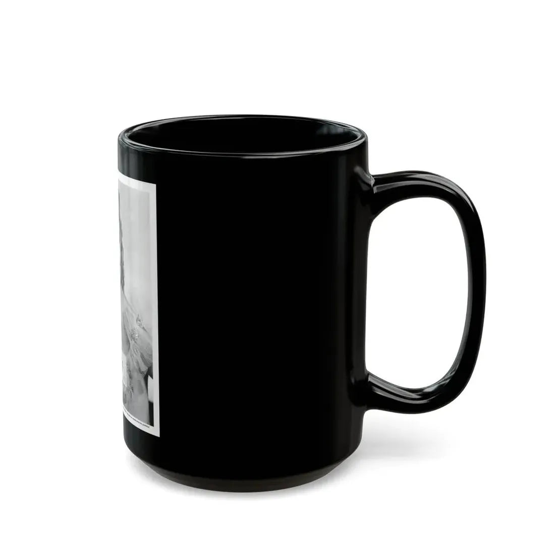 Lori Nelson #05 (Vintage Female Icon) Black Coffee Mug - Go Mug Yourself