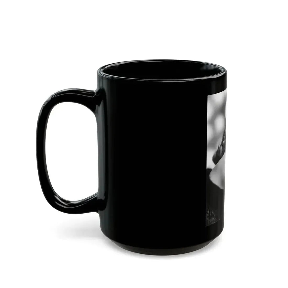 Lori Nelson #104 1 (Vintage Female Icon) Black Coffee Mug - Go Mug Yourself