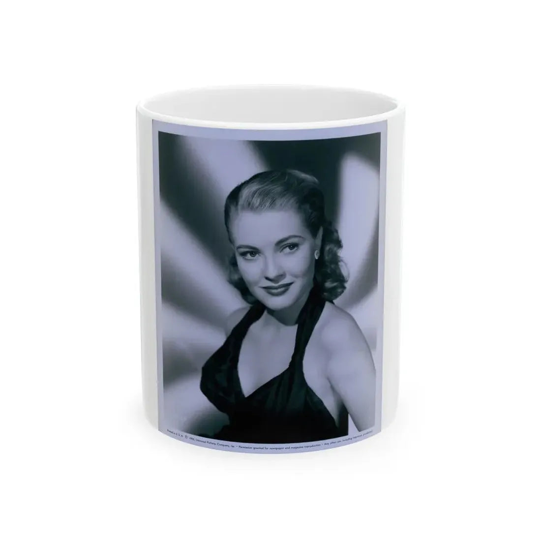 Lori Nelson #108 (Vintage Female Icon) White Coffee Mug 11oz - Go Mug Yourself