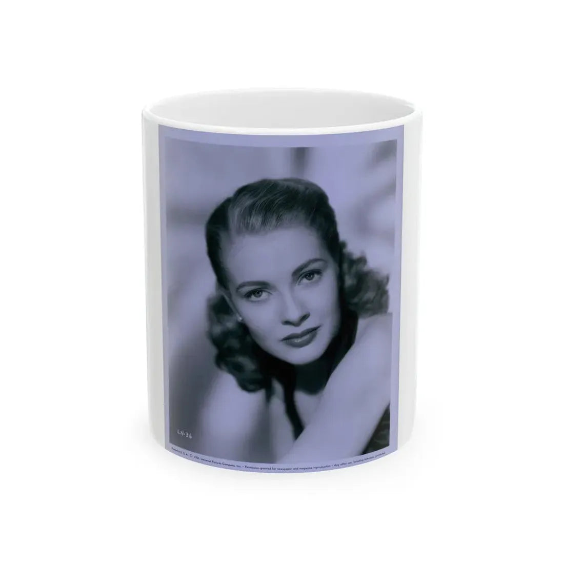 Lori Nelson #121 (Vintage Female Icon) White Coffee Mug 11oz - Go Mug Yourself