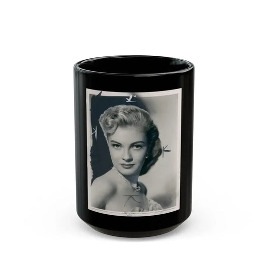 Lori Nelson #131 (Vintage Female Icon) Black Coffee Mug 15oz - Go Mug Yourself