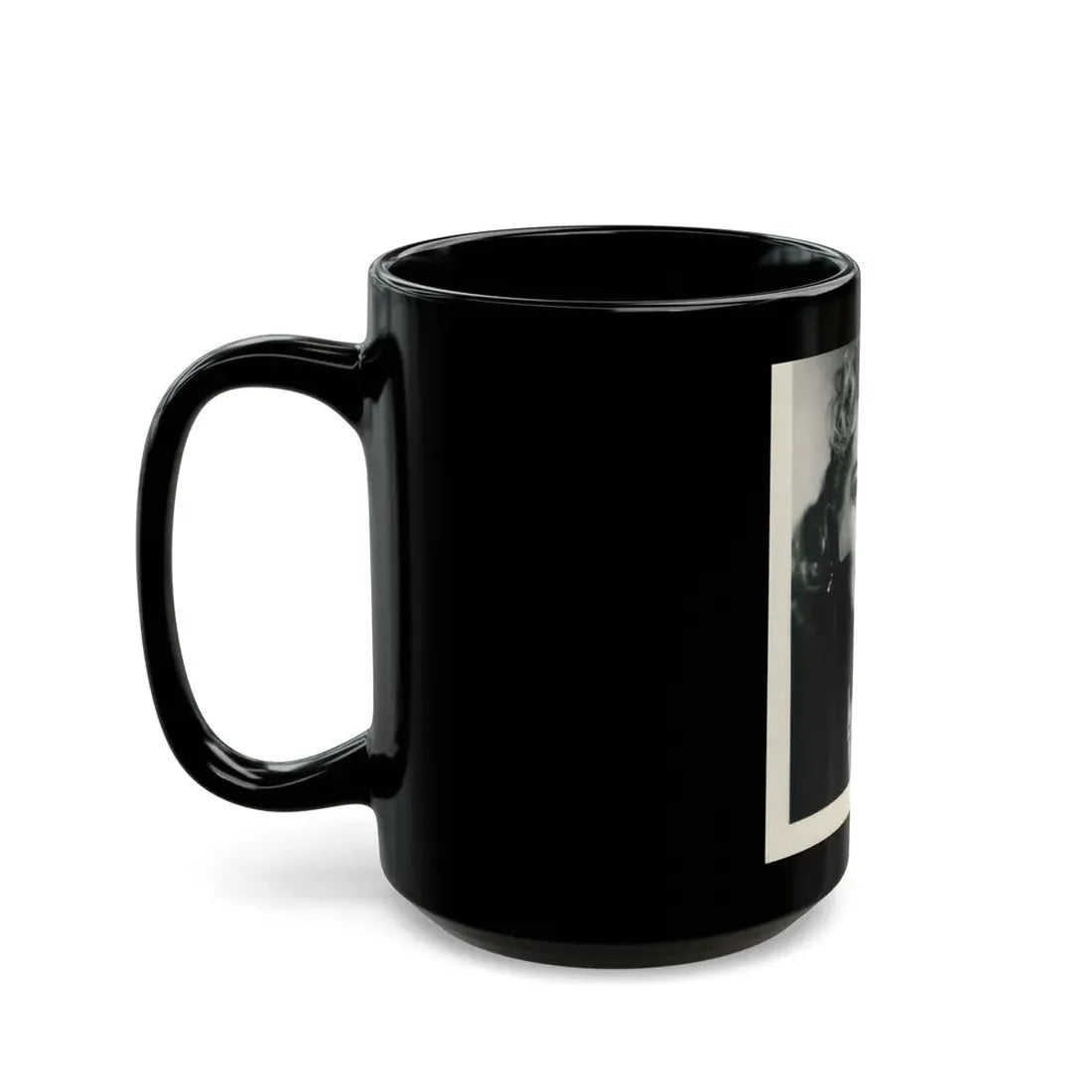 Lori Nelson #138 (Vintage Female Icon) Black Coffee Mug - Go Mug Yourself