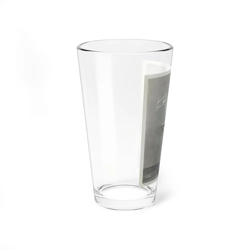 Lori Nelson #14 (Vintage Female Icon) Pint Glass 16oz - Go Mug Yourself