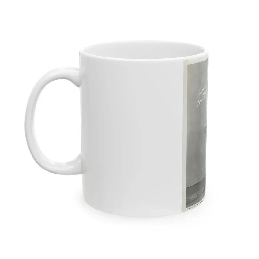 Lori Nelson #14 (Vintage Female Icon) White Coffee Mug - Go Mug Yourself