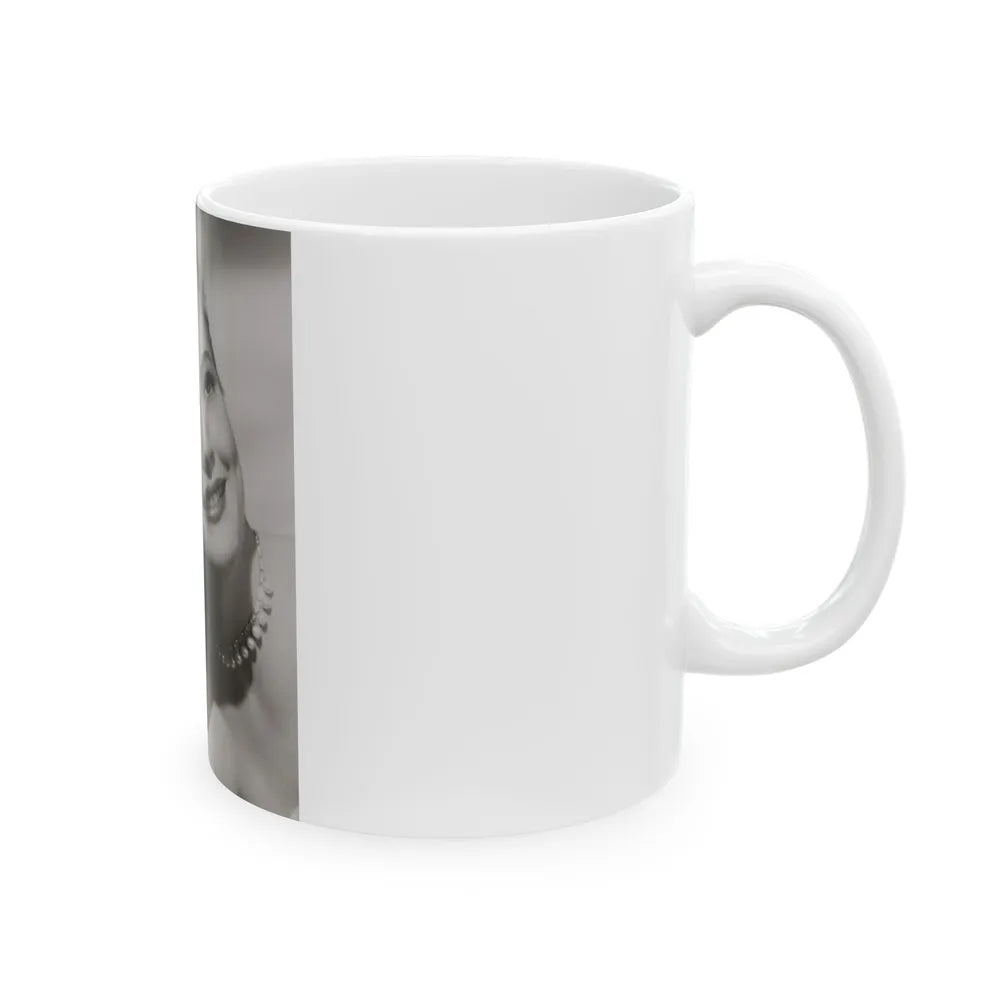 Lori Nelson #140 (Vintage Female Icon) White Coffee Mug-Go Mug Yourself