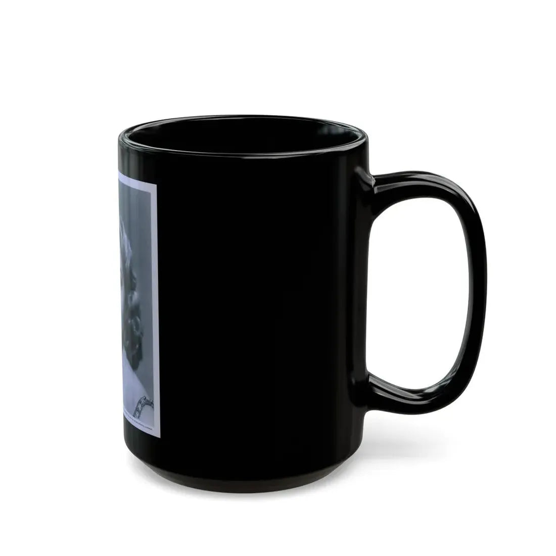 Lori Nelson #148 (Vintage Female Icon) Black Coffee Mug - Go Mug Yourself