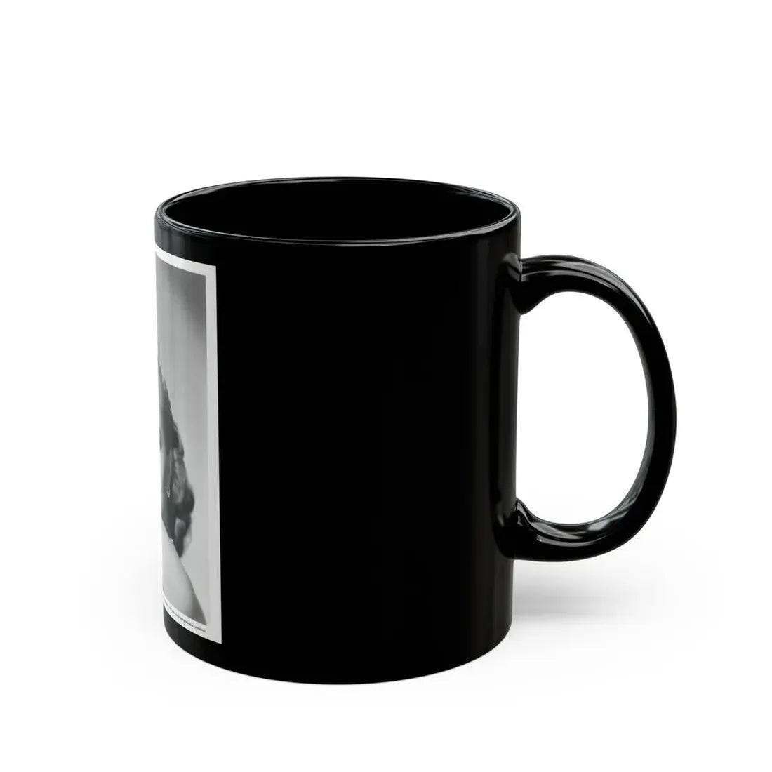 Lori Nelson #149 (Vintage Female Icon) Black Coffee Mug - Go Mug Yourself