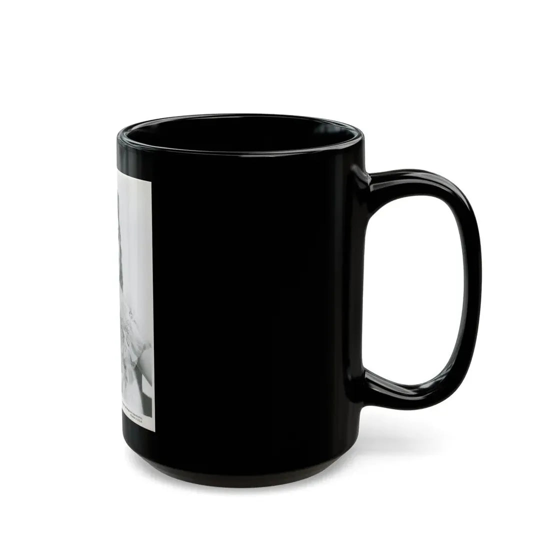 Lori Nelson #151 (Vintage Female Icon) Black Coffee Mug - Go Mug Yourself