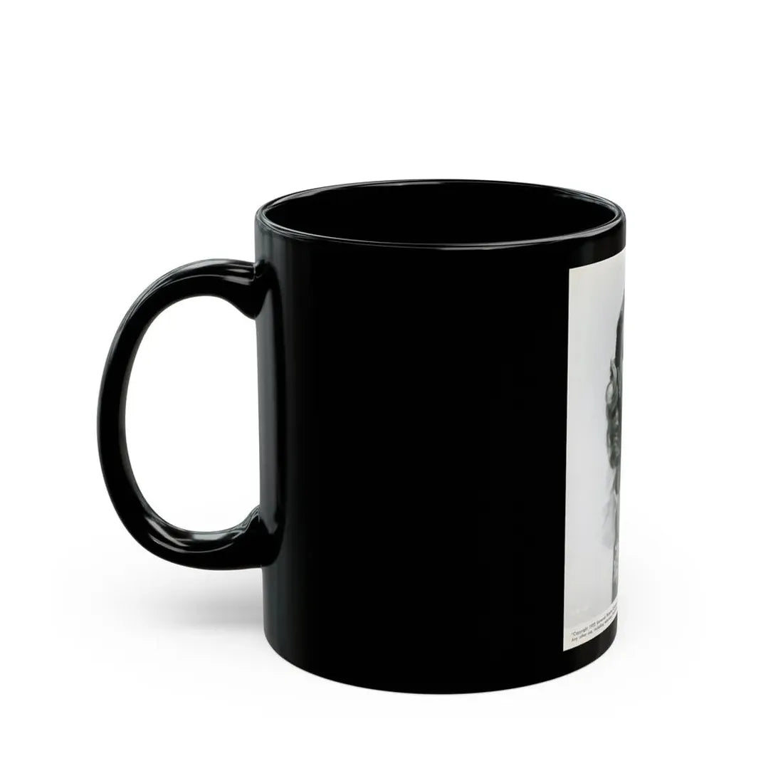 Lori Nelson #151 (Vintage Female Icon) Black Coffee Mug - Go Mug Yourself