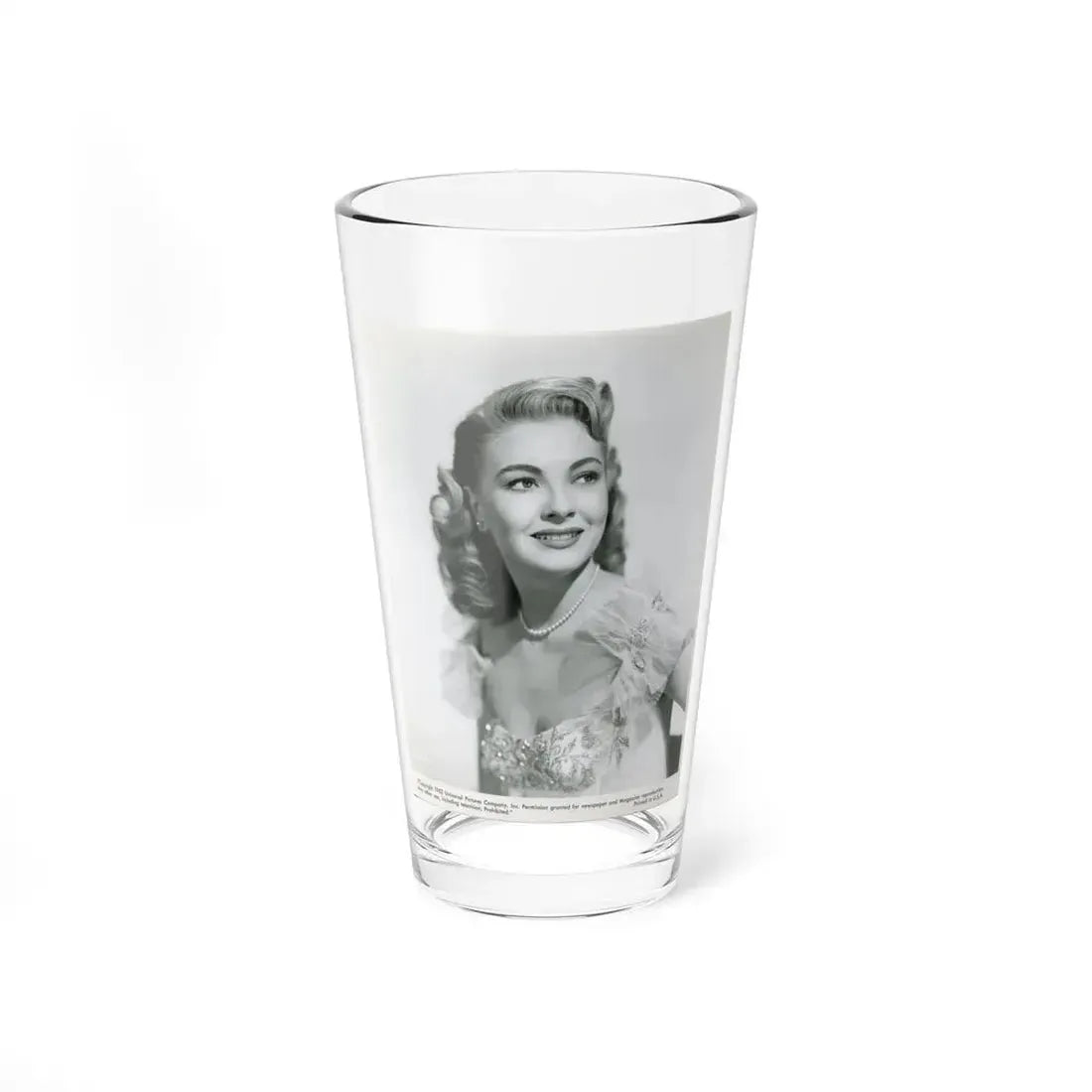 Lori Nelson #151 (Vintage Female Icon) Pint Glass 16oz 16oz - Go Mug Yourself