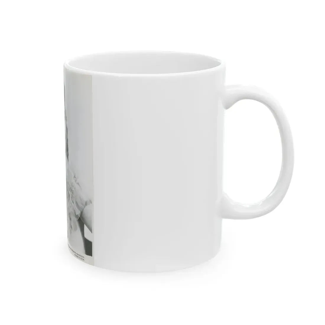 Lori Nelson #151 (Vintage Female Icon) White Coffee Mug - Go Mug Yourself