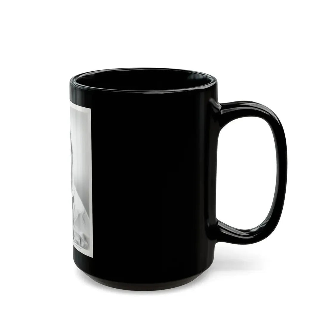Lori Nelson #158 (Vintage Female Icon) Black Coffee Mug - Go Mug Yourself