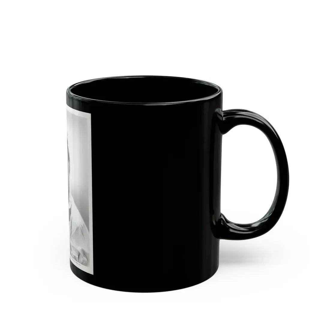 Lori Nelson #158 (Vintage Female Icon) Black Coffee Mug - Go Mug Yourself