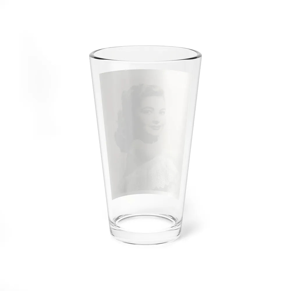 Lori Nelson #16 (Vintage Female Icon) Pint Glass 16oz - Go Mug Yourself