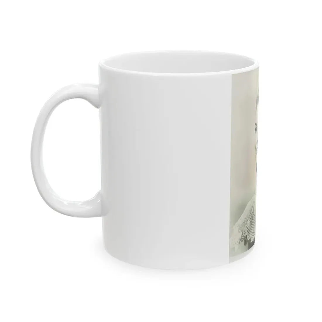 Lori Nelson #16 (Vintage Female Icon) White Coffee Mug - Go Mug Yourself