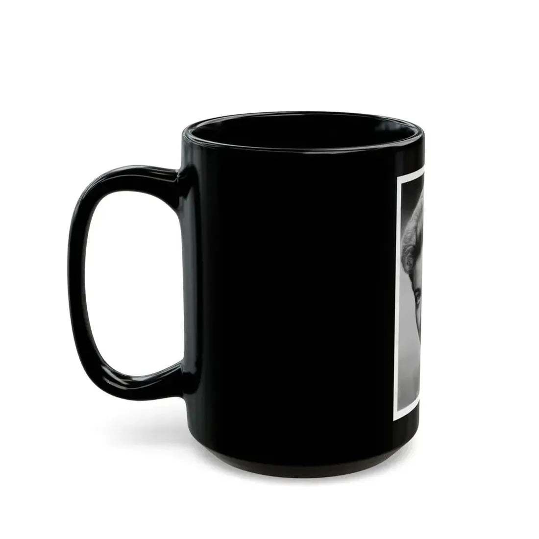 Lori Nelson #160 1 (Vintage Female Icon) Black Coffee Mug - Go Mug Yourself