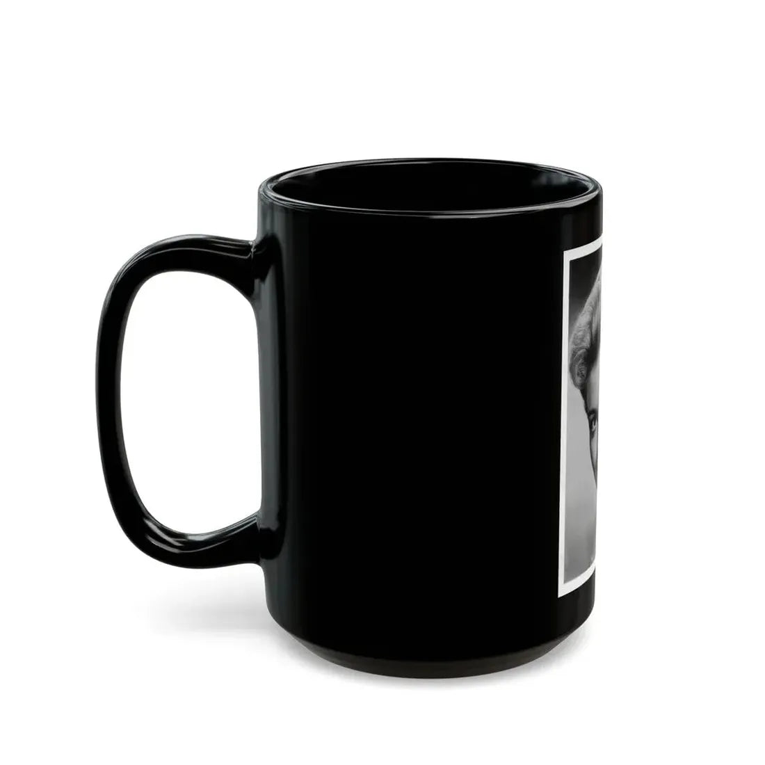 Lori Nelson #160 1 (Vintage Female Icon) Black Coffee Mug - Go Mug Yourself