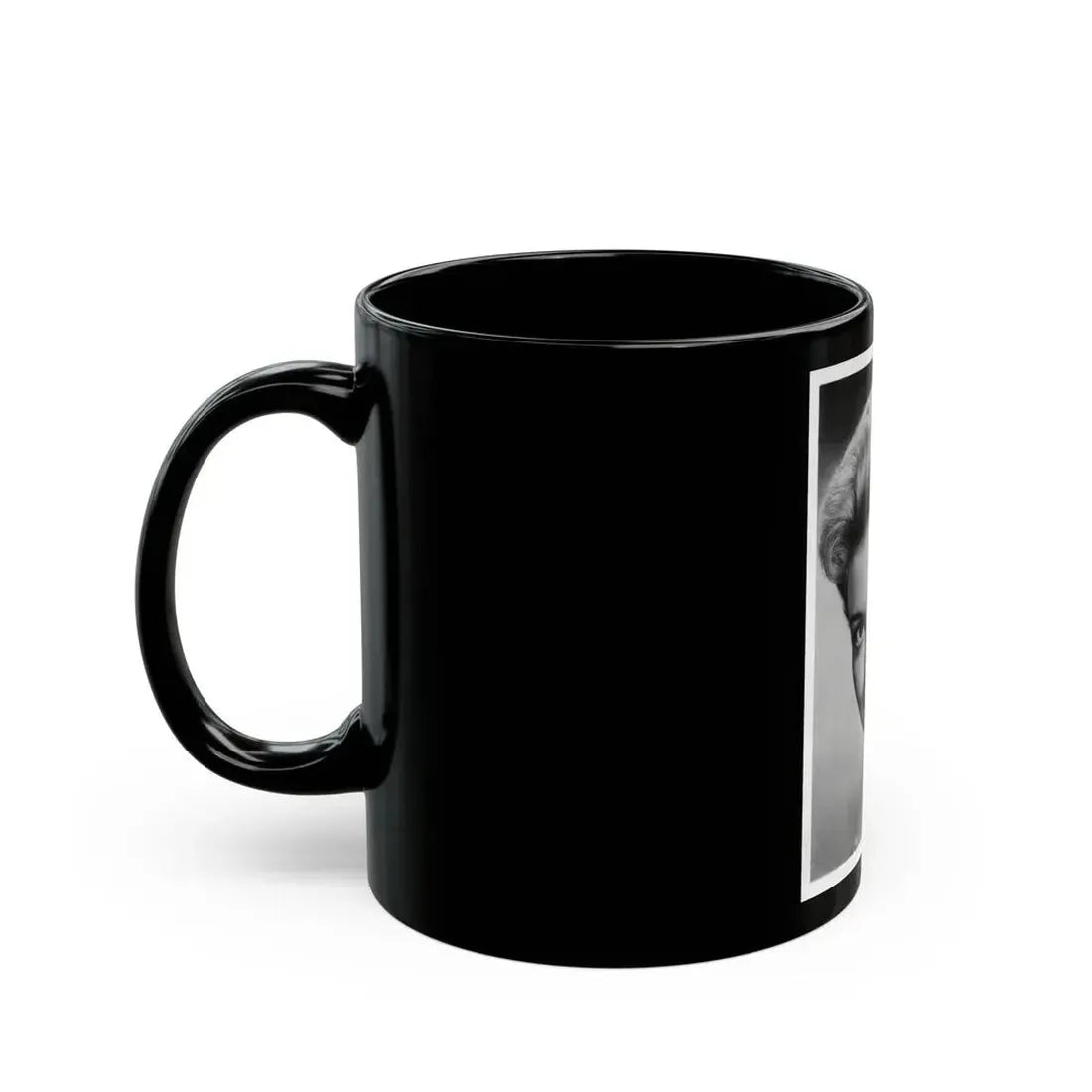 Lori Nelson #160 1 (Vintage Female Icon) Black Coffee Mug - Go Mug Yourself