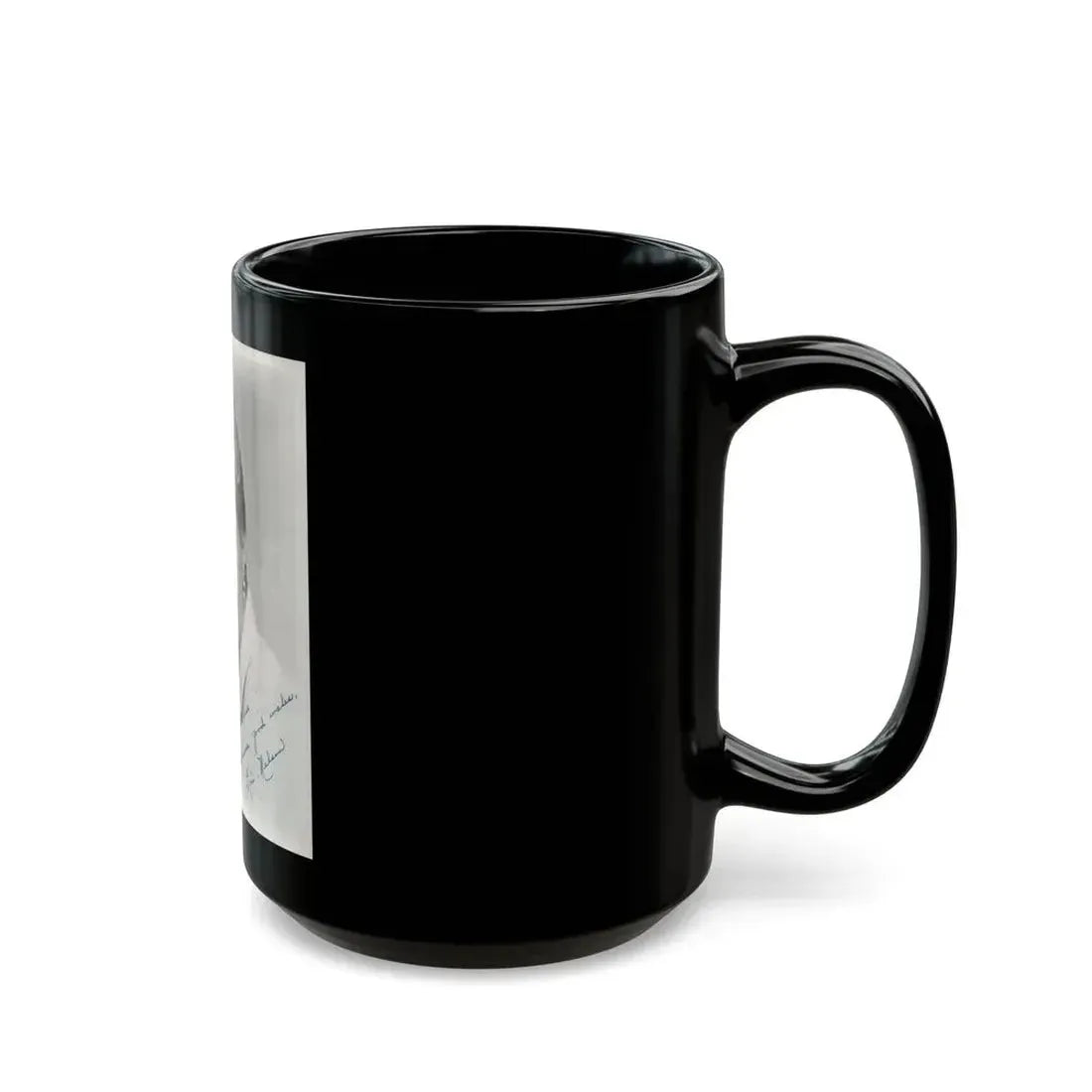 Lori Nelson #160 2 (Vintage Female Icon) Black Coffee Mug - Go Mug Yourself