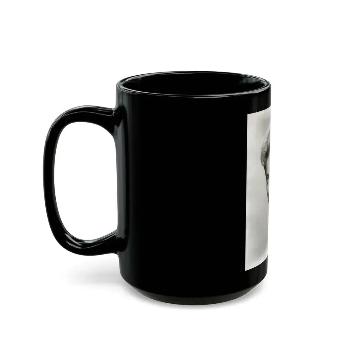 Lori Nelson #160 2 (Vintage Female Icon) Black Coffee Mug - Go Mug Yourself