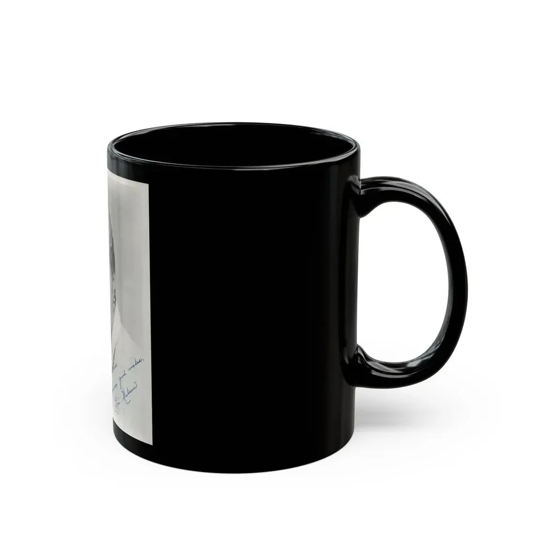 Lori Nelson #160 2 (Vintage Female Icon) Black Coffee Mug - Go Mug Yourself