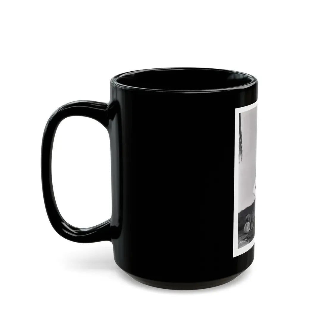 Lori Nelson #161 (Vintage Female Icon) Black Coffee Mug - Go Mug Yourself