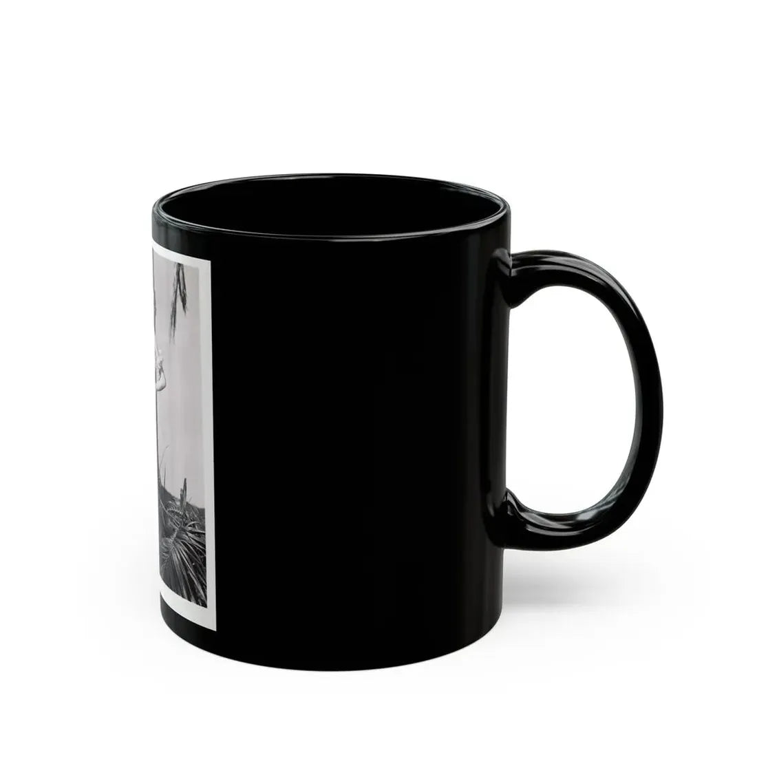 Lori Nelson #161 (Vintage Female Icon) Black Coffee Mug - Go Mug Yourself