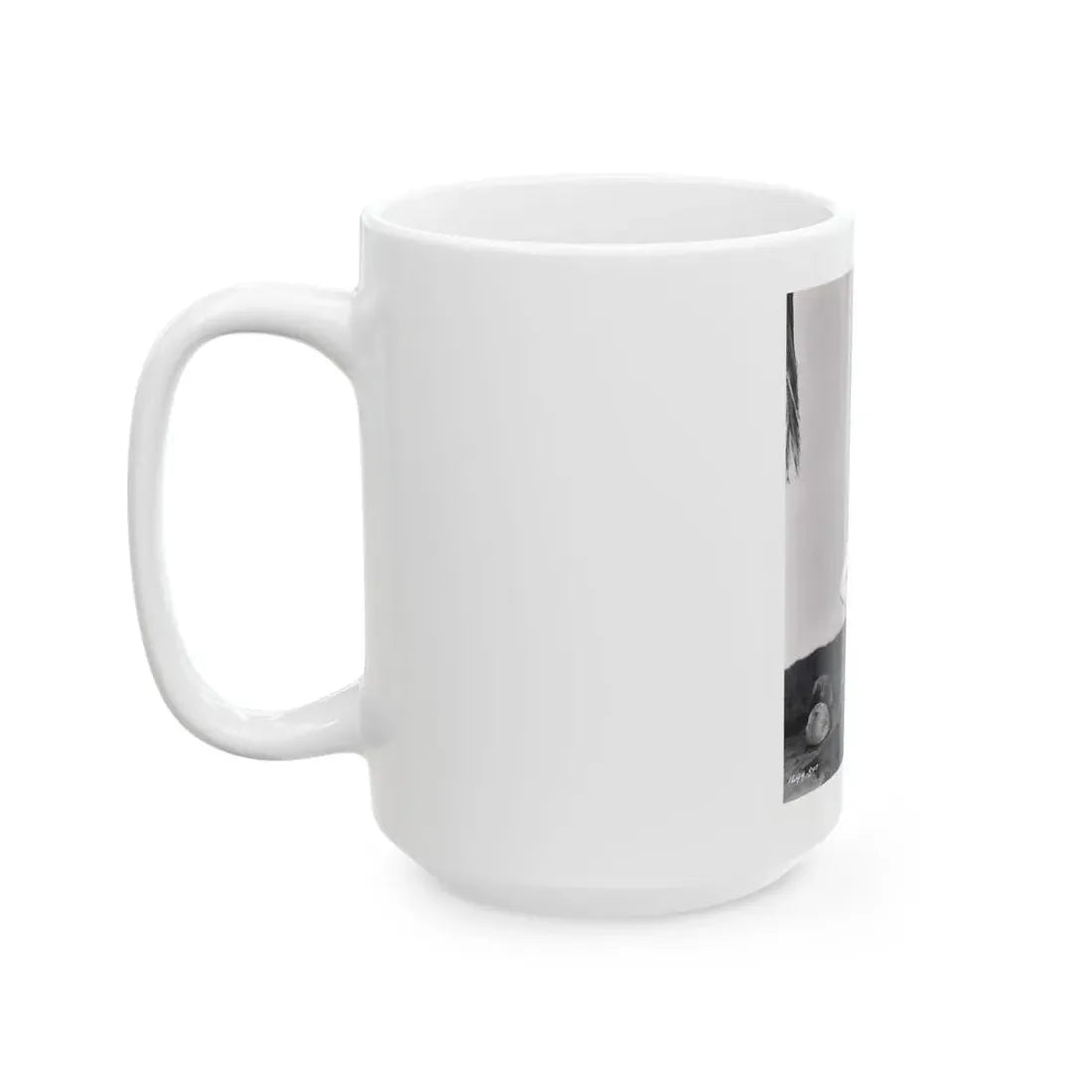 Lori Nelson #161 (Vintage Female Icon) White Coffee Mug - Go Mug Yourself